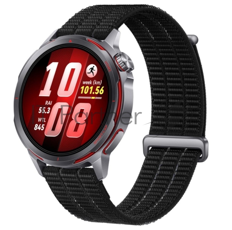 Умные часы HUAWEI Watch GT Runner 2 CHT-B19, 1.32" AMOLED, Wi-Fi, Bluetooth, NFC, 5 ATM/IP69, черный