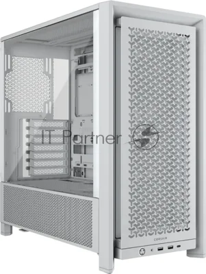 Корпус Corsair Frame 4000D RS White, Midi-Tower, белый, 3 x 120 мм