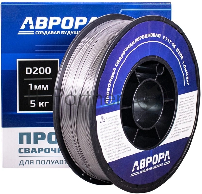 Проволока свар. Aurora E71T-GS D1мм 1000гр (39780)