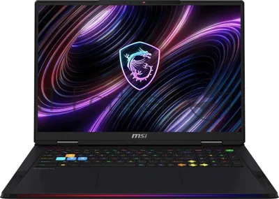 Ноутбук MSI Raider 18 Max HX A2WJ-1050RU/18"/IPS/Intel Core Ultra 9 290HX Plus/64Gb/2Tb SSD/NVIDIA GeForce RTX 5090 24Gb/Windows 11 Home/черный/3.6kg