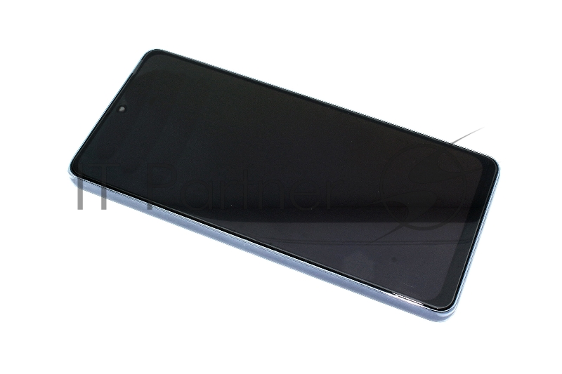 Дисплей (модуль) для Samsung Galaxy A73 SM-A736B в сборе с тачскрином и рамкой OLED Full Size серый