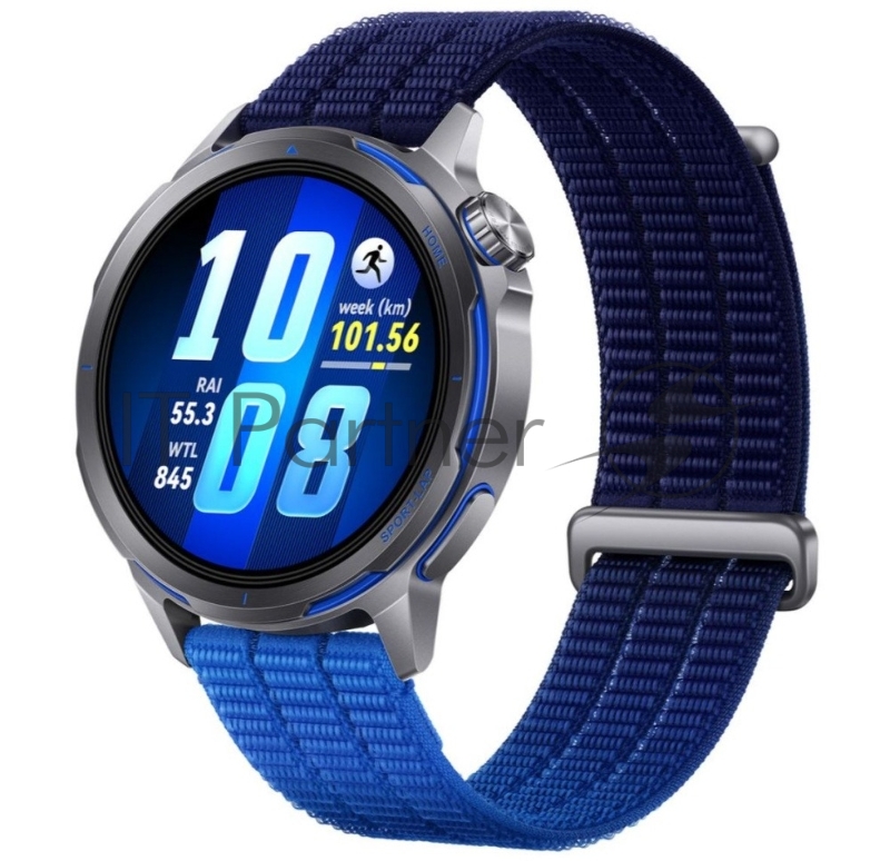 Умные часы HUAWEI Watch GT Runner 2 CHT-B19, 1.32" AMOLED, Wi-Fi, Bluetooth, NFC, 5 ATM/IP69, синий