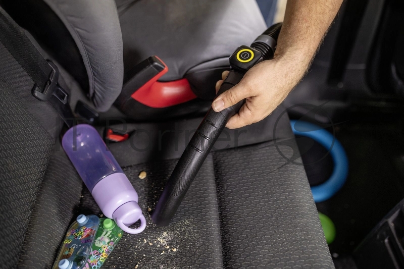 Строительный пылесос Karcher WD 5 Control P 25/5/22 1200Вт (уборка: сухая/влажная) желтый