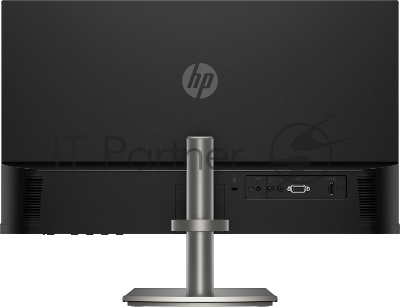 Монитор 23.8" HP 524da IPS 1920x1080, 100 Гц, 5 мс, 16:9, 300 кд/м², HDMI, VGA, HDR10, встроенные динамики, Flicker Free, Low Blue Light, трехсторонний безрамочный дизайн, регулировка по высоте, черный