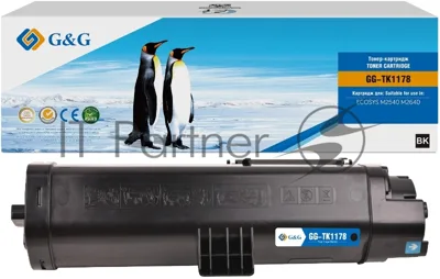 Картридж лазерный G&G GG-TK1178 черный (7200стр.) для Kyocera Ecosys M2040DN/M2540DN/M2640IDW