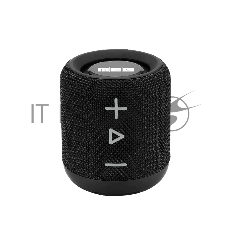 Портативная колонка MEG SDA020BL, 20Вт, Bluetooth, влагозащита IPX4, время работы 5ч, черная