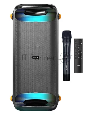 Портативная колонка MEG SPA101BL, 100Вт, Bluetooth 5.3, время работы до 9,5ч, Dolby Audio, черная