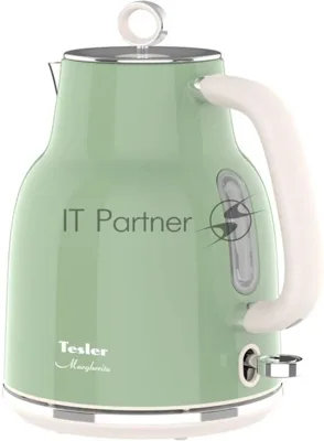Чайник электрический Tesler KT-1760 зеленый, 1.7 л, 2200 Вт, скрытый нагревательный элемент