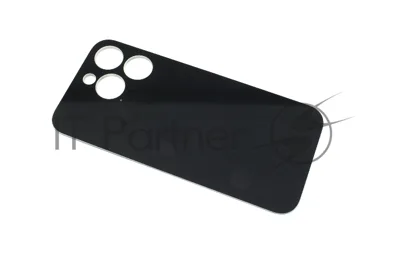 Задняя крышка (стекло) для iPhone 14 Pro (A2891) в сборе со стеклом камеры (широкий вырез) золотая