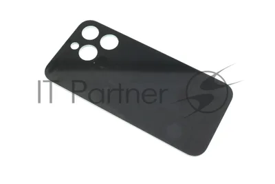 Задняя крышка (стекло) для iPhone 14 Pro (A2891) в сборе со стеклом камеры (узкий вырез) белая