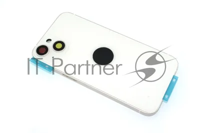 Задняя крышка (корпус 1 Sim) для Apple iPhone 14 (A2833) белая
