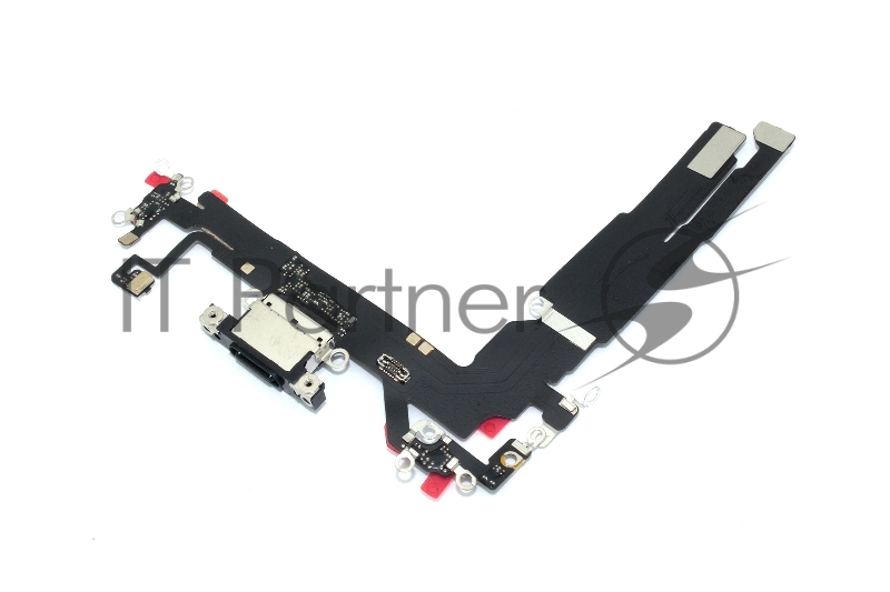 Шлейф с разъемом зарядки и микрофоном для iPhone 16 (A3287)