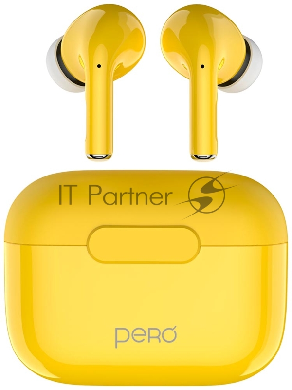 Беспроводные наушники PERO TWS06 COMFORT Yellow