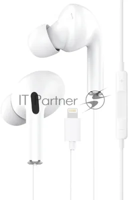 Наушники проводные PERO EP10 Lightning connector Bluetooth белая