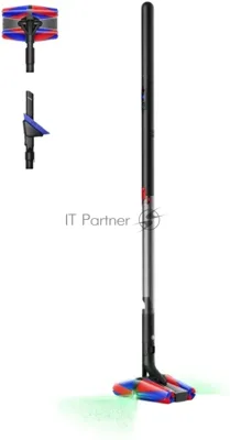 Пылесос вертикальный Dyson Pencil Vac Fluffycones черный, питание от аккумулятора, 55 Вт, уборка сухая, пылесборник 0.08 л