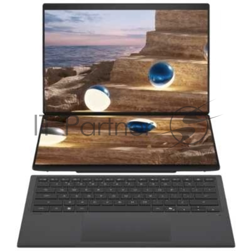 Ноутбук Asus ZenBook Duo UX8407AA-SN279X/14"/OLED/Intel Core Ultra 9 386H/32Gb/1Tb SSD/Intel Graphics/Windows 11 Pro/серый/1.65kg