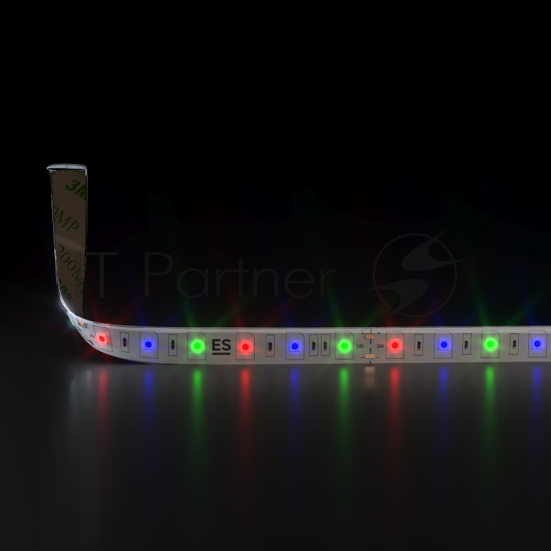 Лента светодиодная 5050 24V 60Led 14,4W IP65 RGB / 60Led 14,4W IP65 мульт