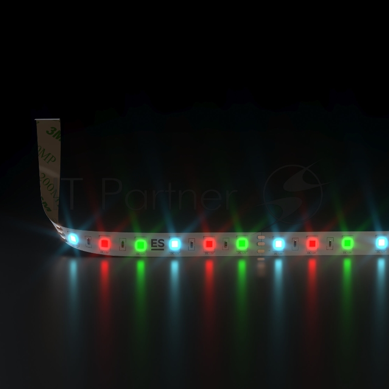 Лента светодиодная 5050 12V 60Led 14,4W IP20 RGB / 60Led 14,4W IP20 мульти