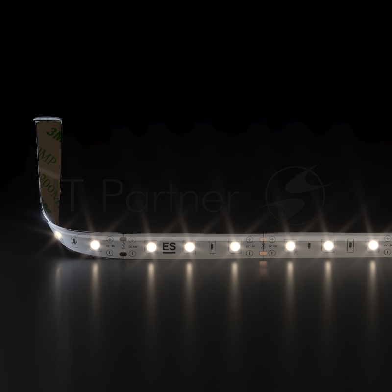 Лента светодиодная 2835 12V 60Led 4,8W IP65 / 60Led 4,8W IP65 3300K теплый белый