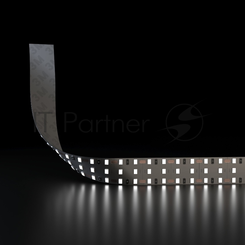 Лента светодиодная 360LED 26W IP20 трехрядная 6500К холодный белый, 5м (2835 24V 360Led 26W IP20)