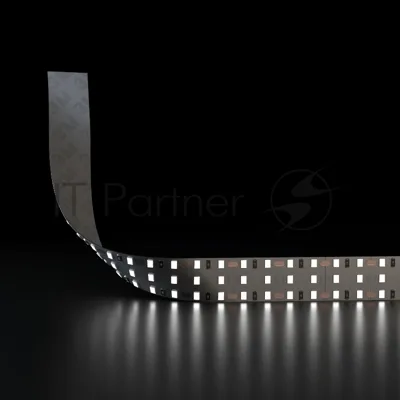 Лента светодиодная 360LED 26W IP20 трехрядная 6500К холодный белый, 5м (2835 24V 360Led 26W IP20)