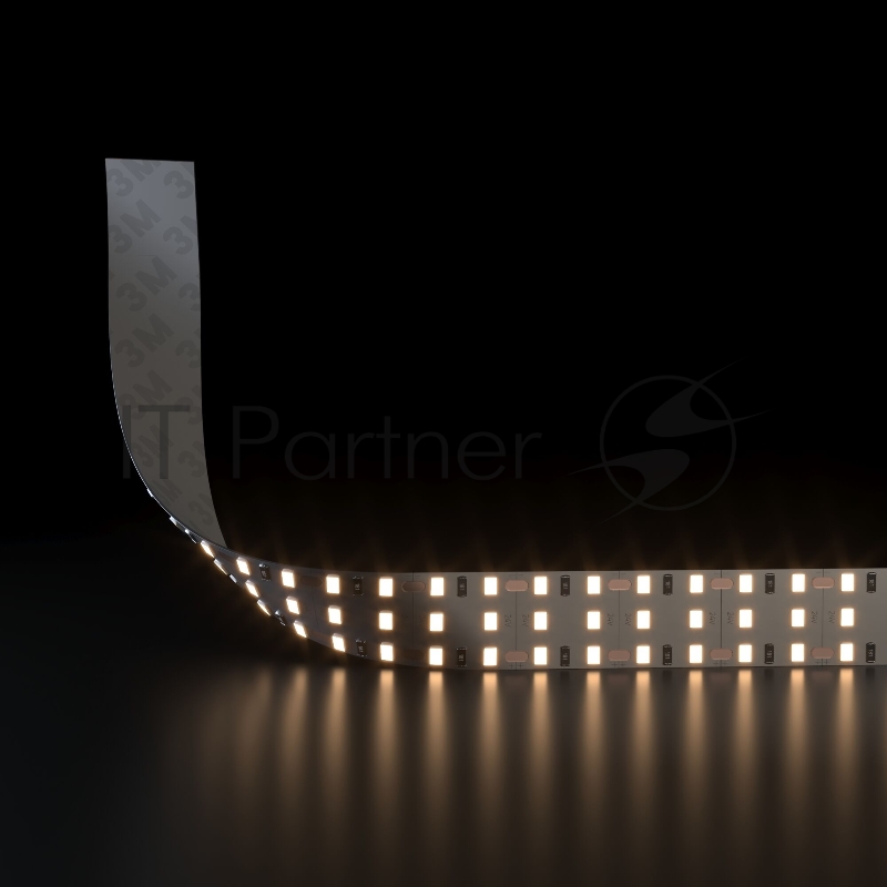Лента светодиодная 360LED 26W IP20 трехрядная 3300К теплый белый (2835 24V 360Led 26W IP20)