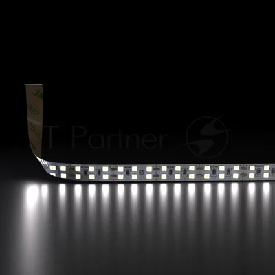 Лента светодиодная 240LED 18W IP20 двухрядная 6500К холодный белый (2835 24V 240Led 18W IP20)