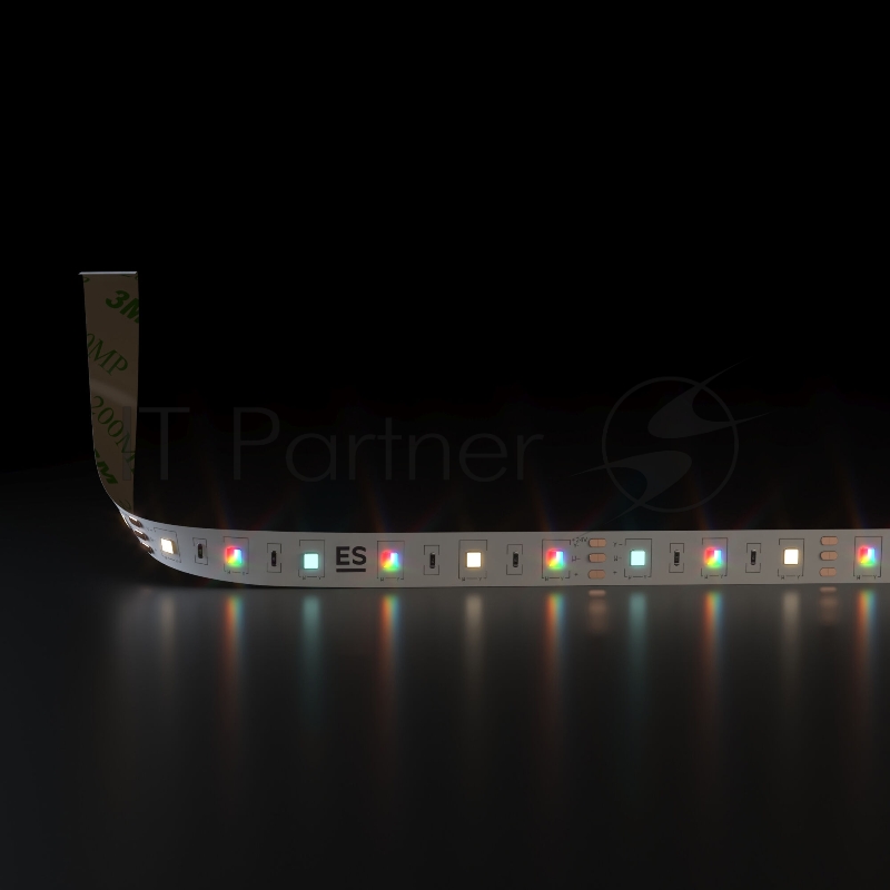 Лента светодиодная 60Led 14,4W IP20 RGB 4200K дневной белый (5050+5050 24V 60Led 14,4W IP20 RGBW)