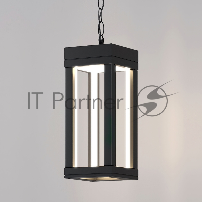 1528 TECHNO LED / Светильник садово-парковый чёрный