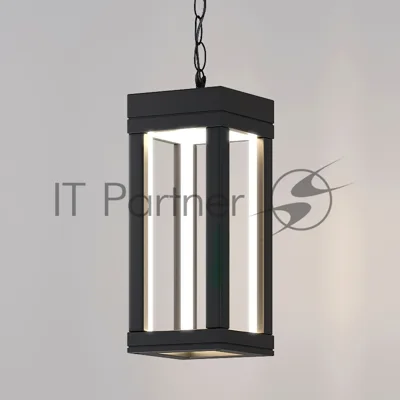 1528 TECHNO LED / Светильник садово-парковый чёрный