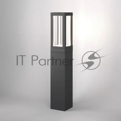 1529 TECHNO LED / Светильник садово-парковый серый