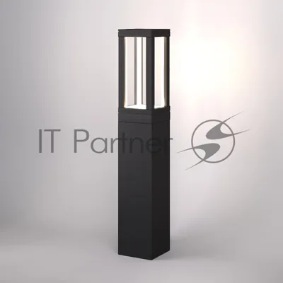 1529 TECHNO LED / Светильник садово-парковый чёрный