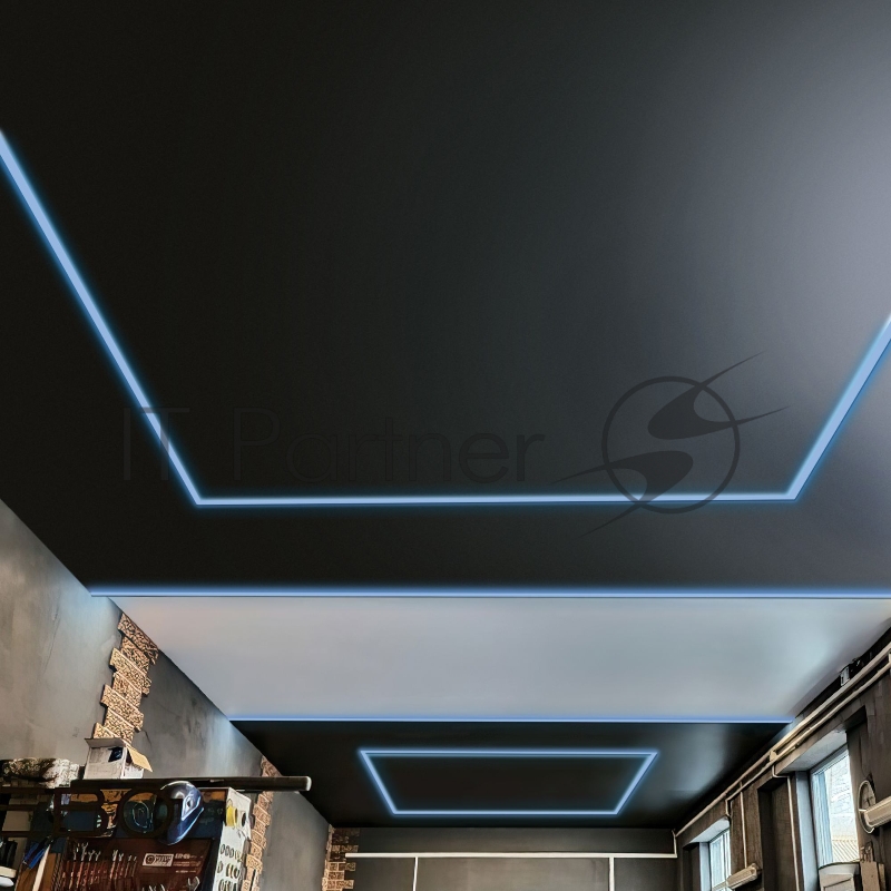 Лента светодиодная 5050 24V 60Led 14,4W IP20 RGB Black / 60Led 14,4W IP20 мульти