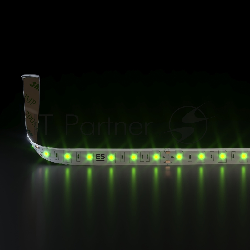 Лента светодиодная 5050 24V 60Led 14,4W IP65 / 60Led 14,4W IP65 зелёный