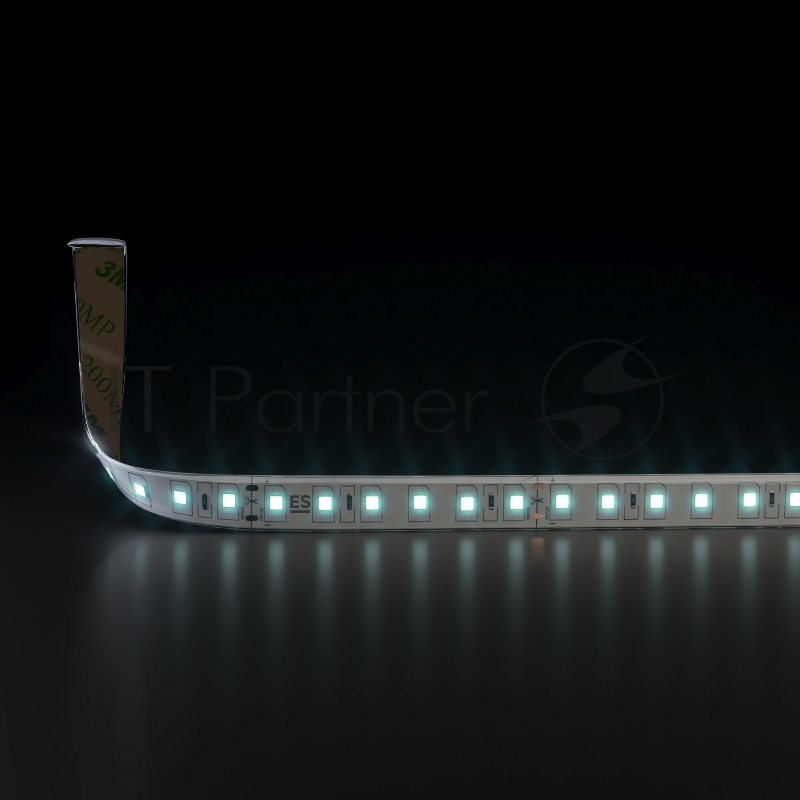 Лента светодиодная 2835 24V 120Led 9,6W IP65 / 120Led 9,6W IP65 6500K холодный белый