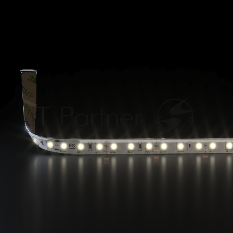 Лента светодиодная 2835 12V 120Led 9,6W IP65 / 120Led 9,6W IP65 3300K теплый белый