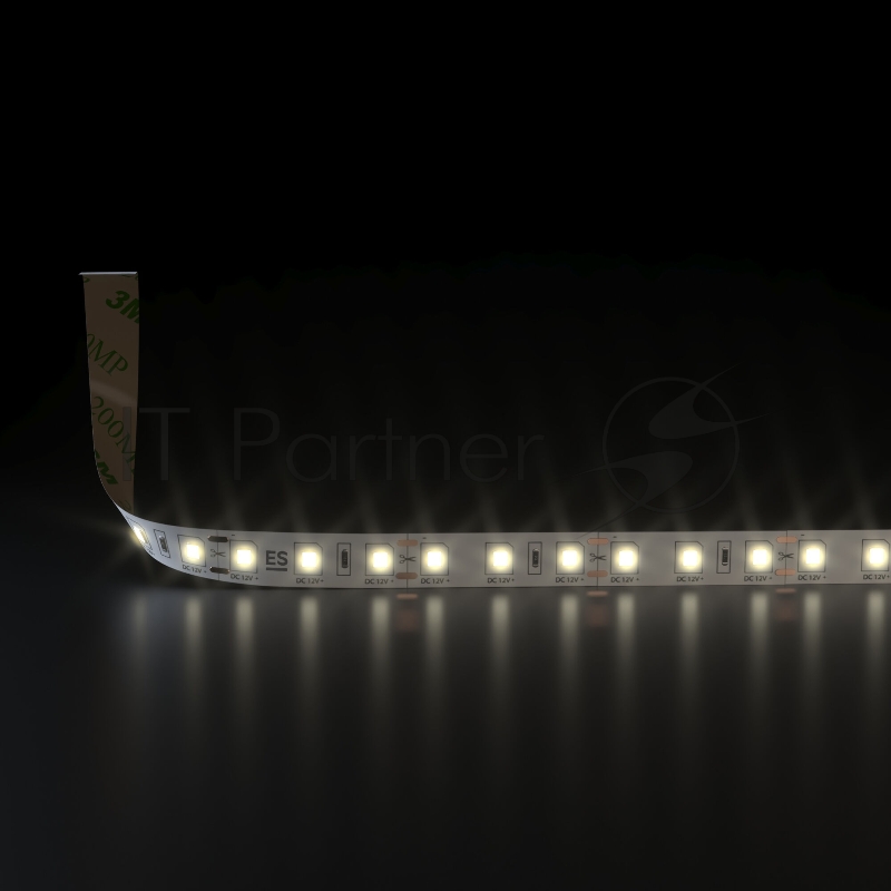Лента светодиодная 2835 12V 120Led 9,6W IP20 / 120Led 9,6W IP20 3300K теплый белый