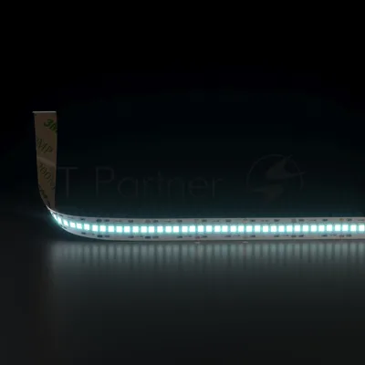Лента светодиодная 2835 12V 240Led 24W IP20 / 240Led 24W IP20 6500K холодный белый
