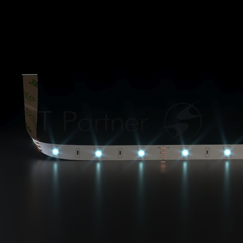 Лента светодиодная 5050 12V 30Led 7,2W IP20 / 30Led 7,2W IP20 6500K холодный белый