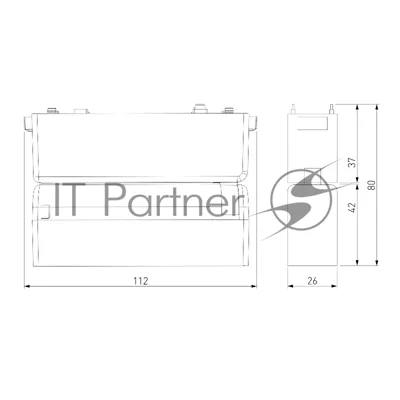 Трековый светильник Flat Magnetic 6W 4000K Insight (чёрный) 85090/01