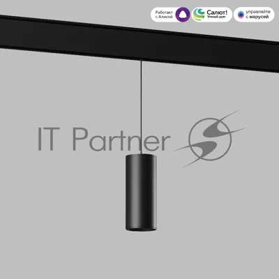 Умный трековый светильник 85073/01 Slim Magnetic 15W 2700-6500K Dim Amend (чёрный)