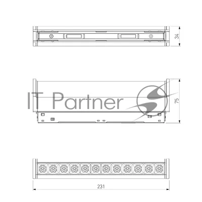 Трековый светильник Slim Magnetic 12W 4200K Alter (белый) 85049/01
