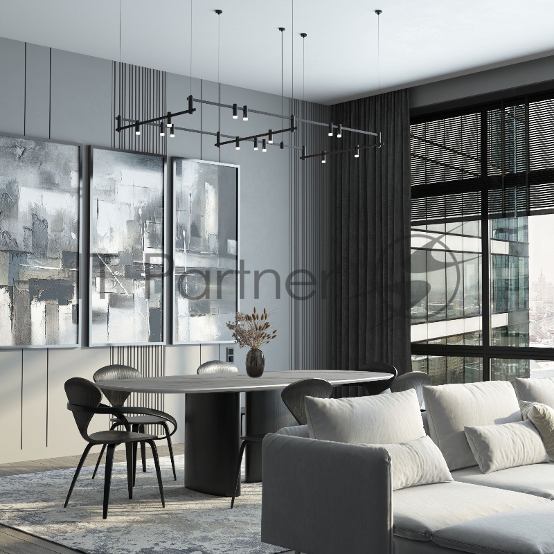 Трековый светильник 85116/01 3W 3000K  (чёрный) Esthetic Magnetic