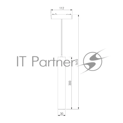 Трековый светильник Flat Magnetic 6W 4000K Alliet (чёрный) 85097/01