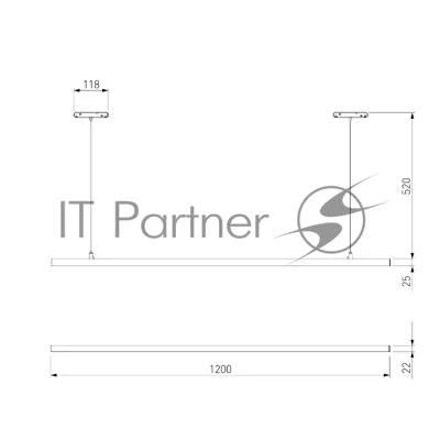 Трековый светильник Slim Magnetic 40W 4000K Milo (чёрный) 85106/01