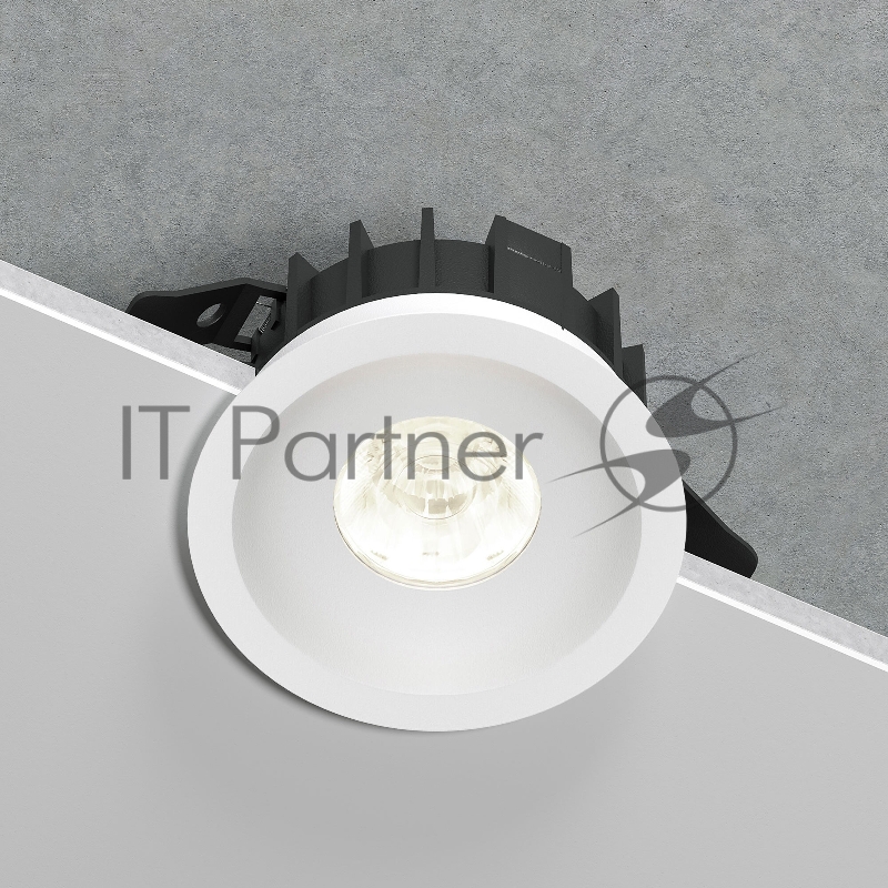 25068/LED 15W 4000K / светильник встраиваемый светодиодный / белый