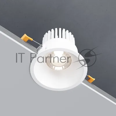 Встраиваемый светодиодный светильник 15266/LED 7W 3000K WH белый