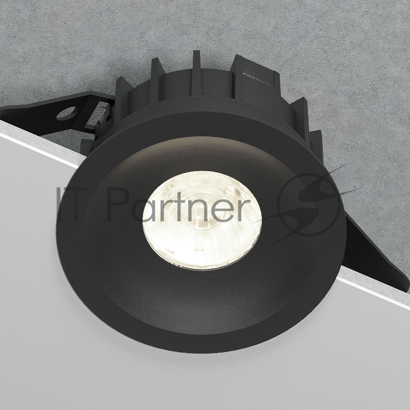 25069/LED 20W 4000K / светильник встраиваемый светодиодный / черный