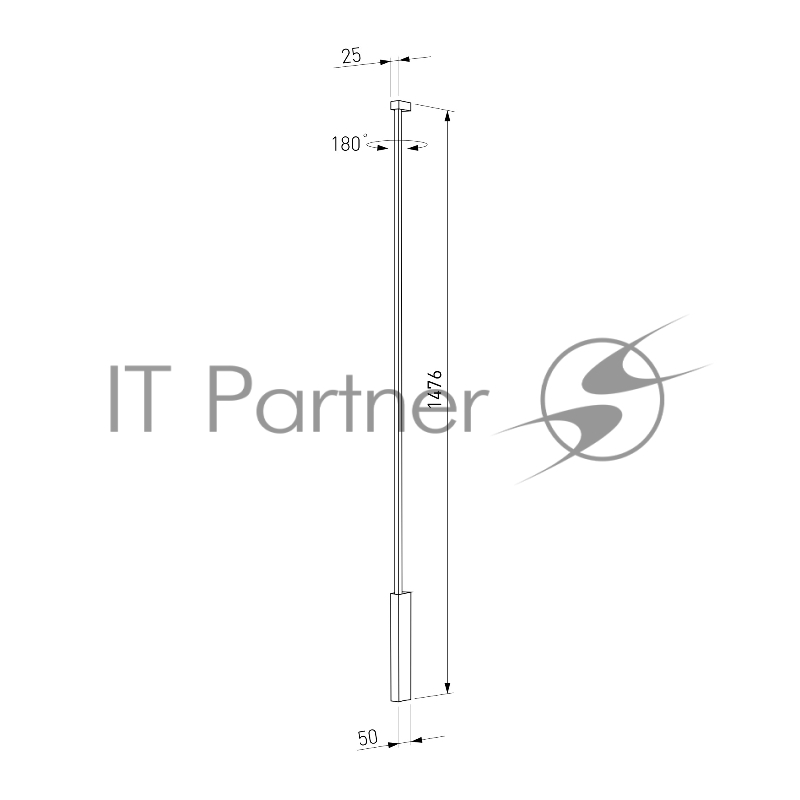 40133/LED / Светильник настенный светодиодный Alto LED латунь 3000K