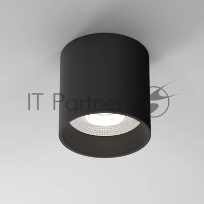 Светильник потолочный светодиодный 25034/LED 10W 4200K чёрный